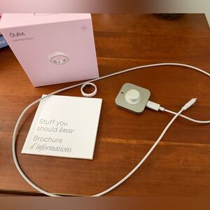 Oura pink ceramic Ring